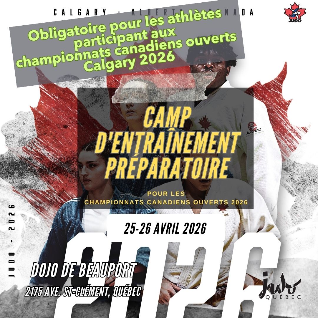 Camp d'entraînement préparatoire aux canadiens 2026 (Beauport)